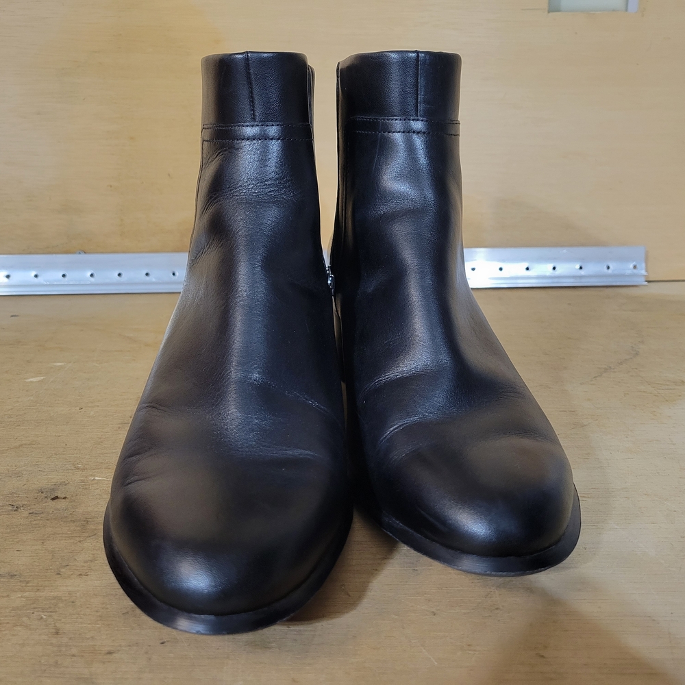 Vionic Kamryn Waterproof Black Ankle Booties Size 11 - Picture 5 of 13